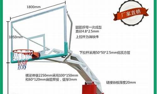国际篮球架标准高度,国际标准篮球架尺寸